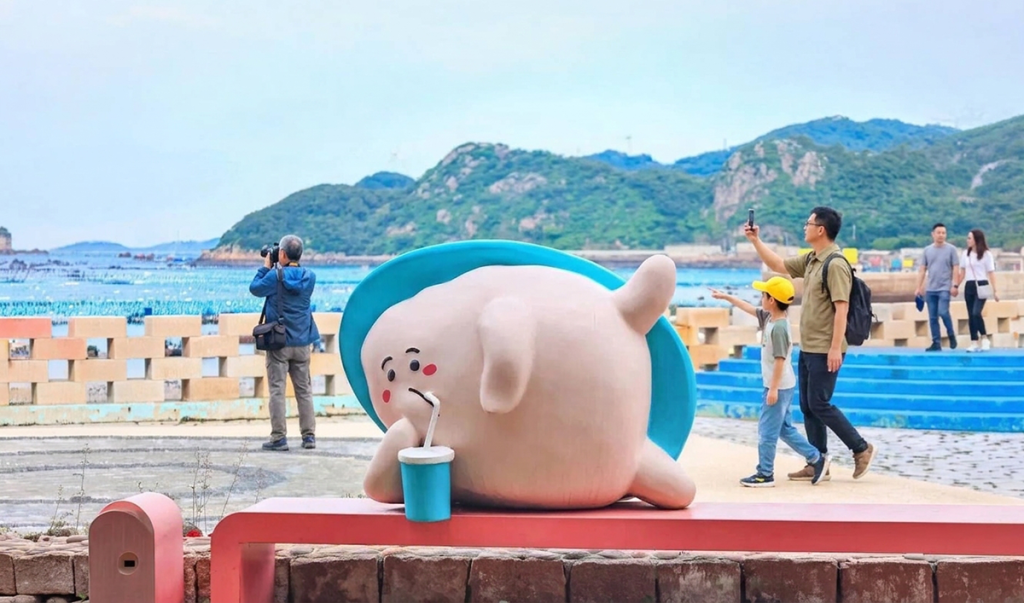粉蓝色的童话